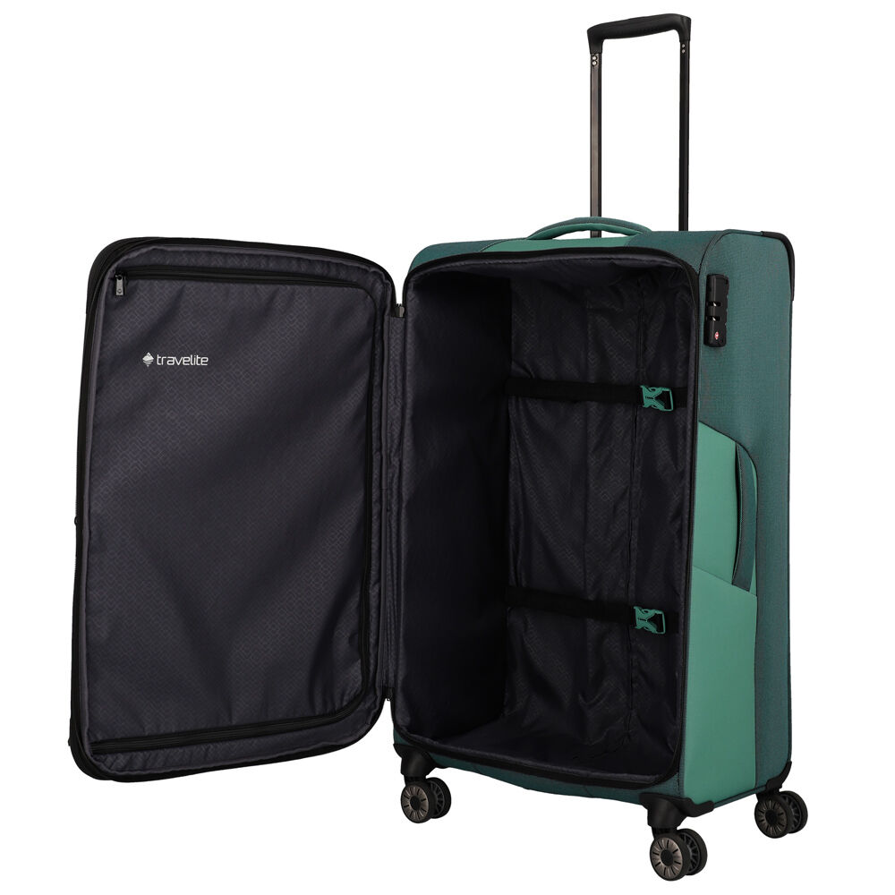 Travelite Viia 4-Rollen Trolley L 77 cm