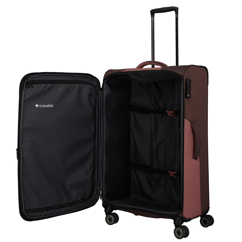 Travelite Viia 4-Rollen Trolley L 77 cm