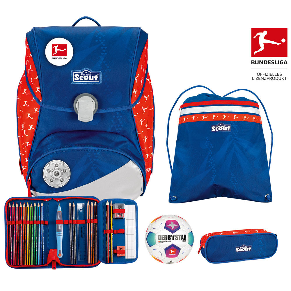 Scout Alpha Schulranzen-Set 4tlg