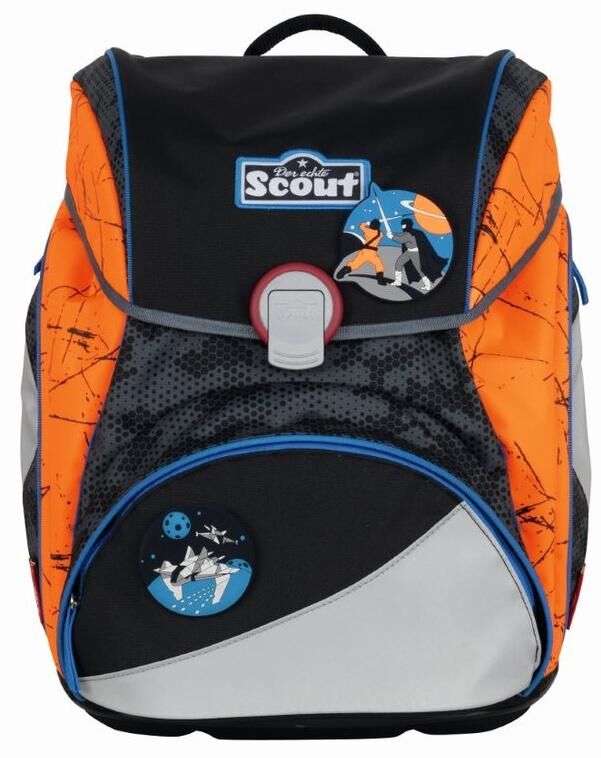 Scout Alpha Schulranzen-Set 4tlg Dolphins