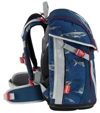 Scout Sunny Premium Schulranzen-Set 4tlg Shark