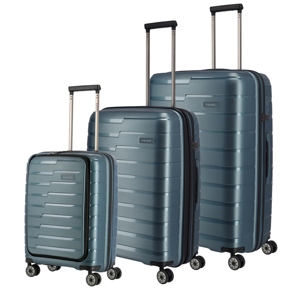 Travelite Air Base Trolley-Set L-M-S mit Vortasche