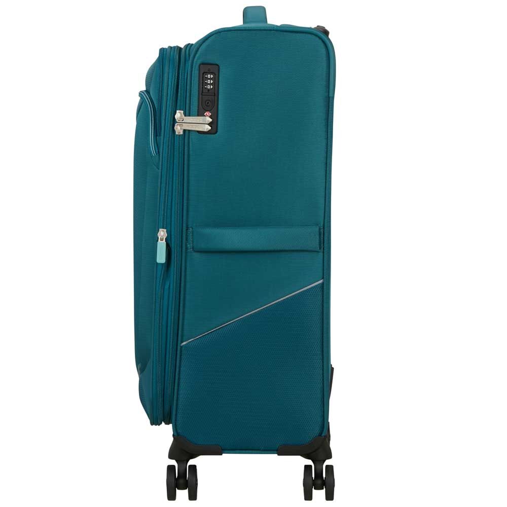 American Tourister Mala/Trolley De Viagem Médio 69cm 4 Rodas Spinner Lite Ray Amarelo 9294g00406
