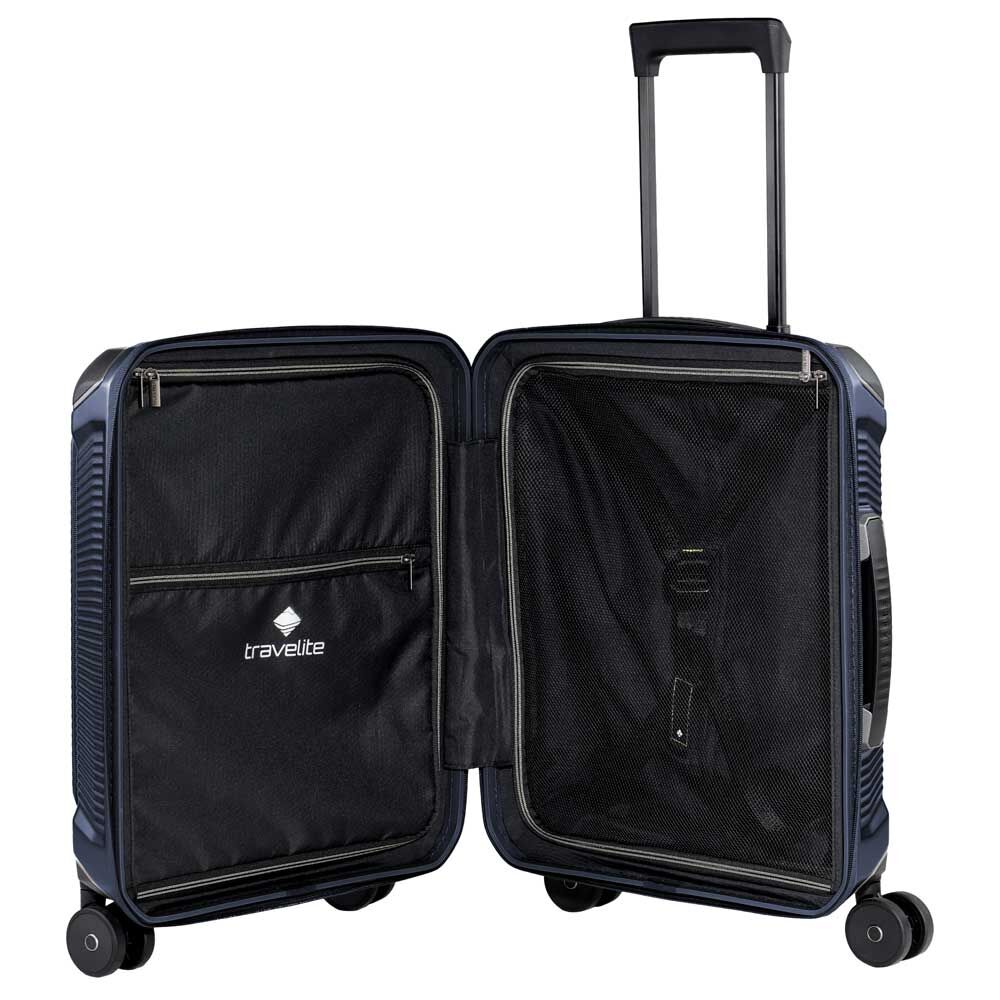 Travelite Millennium 4-Rollen Trolley S Front Pocket 55 cm Travelite Millennium 4-Rollen Trolley S Front Pocket 55 cm