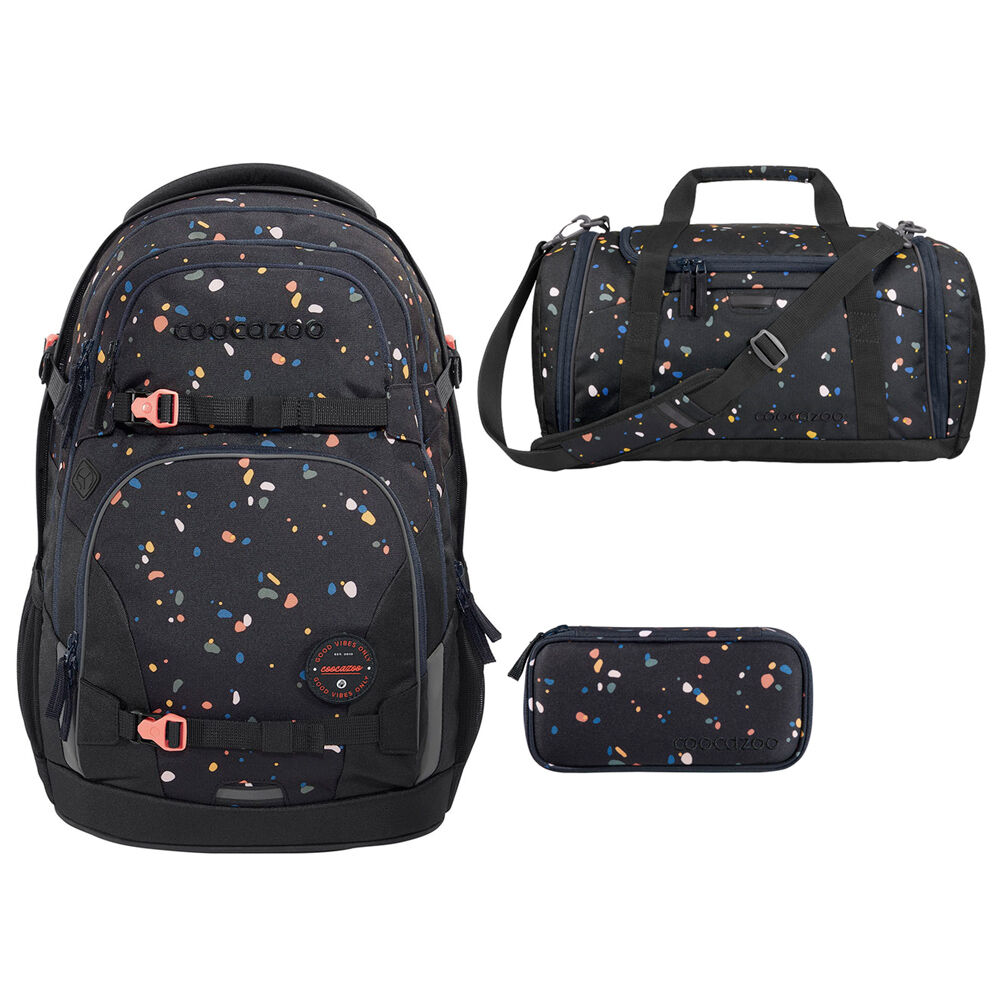 coocazoo PORTER Schulrucksack-Set 3tlg