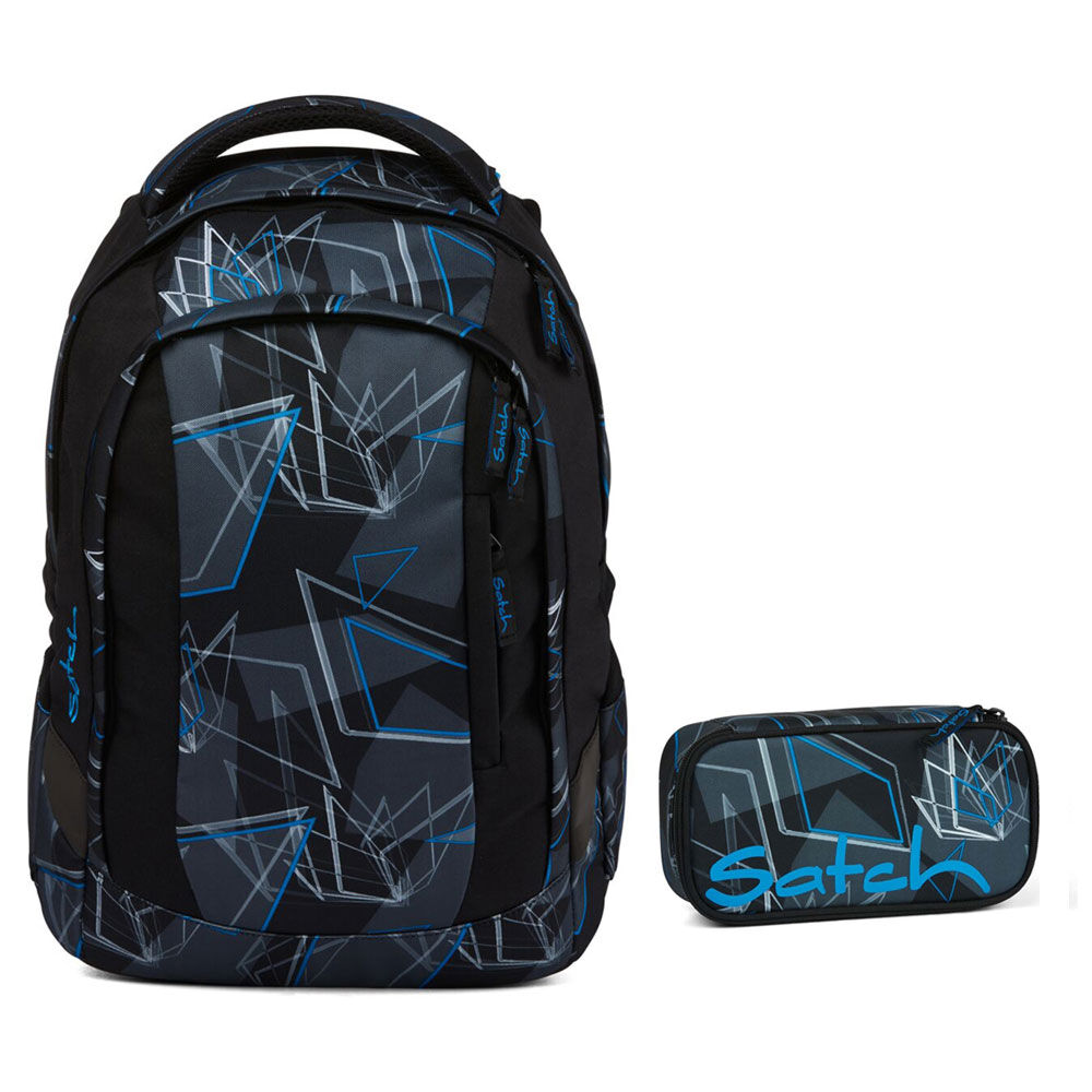 Satch Sleek Schulrucksack-Set 2tlg