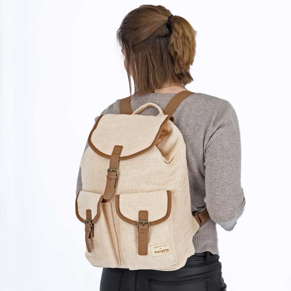 Travelite Hempline Klappen-Rucksack