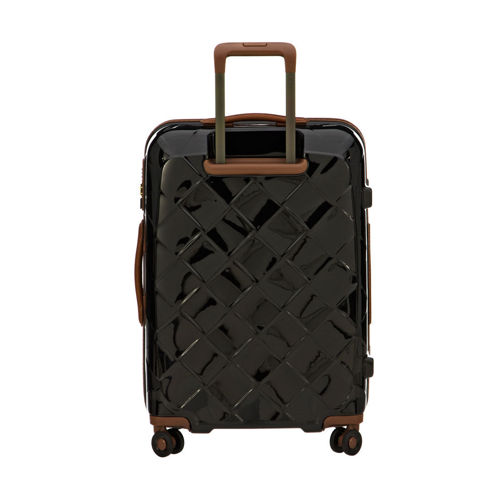Stratic Leather and More 4-Rollen Trolley L 76 cm | Blue | 3-9894-75-blue