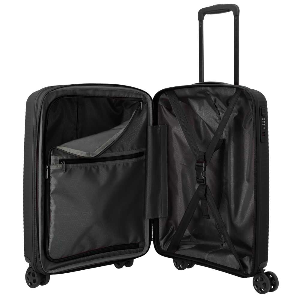 Travelite Air Stripe 4-Rollen Trolley S Slim 55 cm