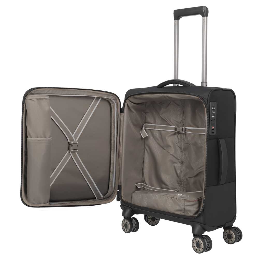 Travelite Crosslite 4-Rollen Trolley M 66 cm