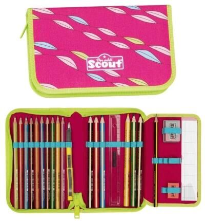 Scout Etui gefüllt 23tlg Pink Butterfly