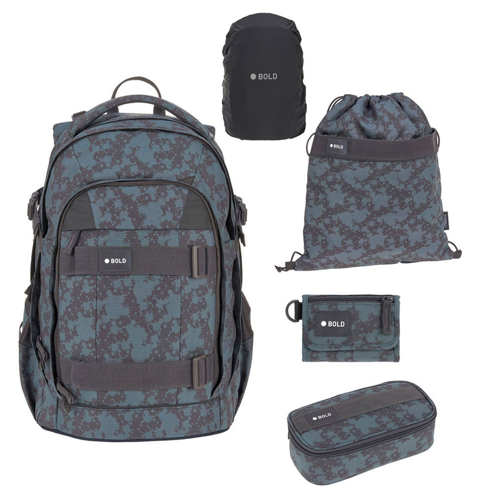 Bold Origin Schulrucksack-Set 5tlg