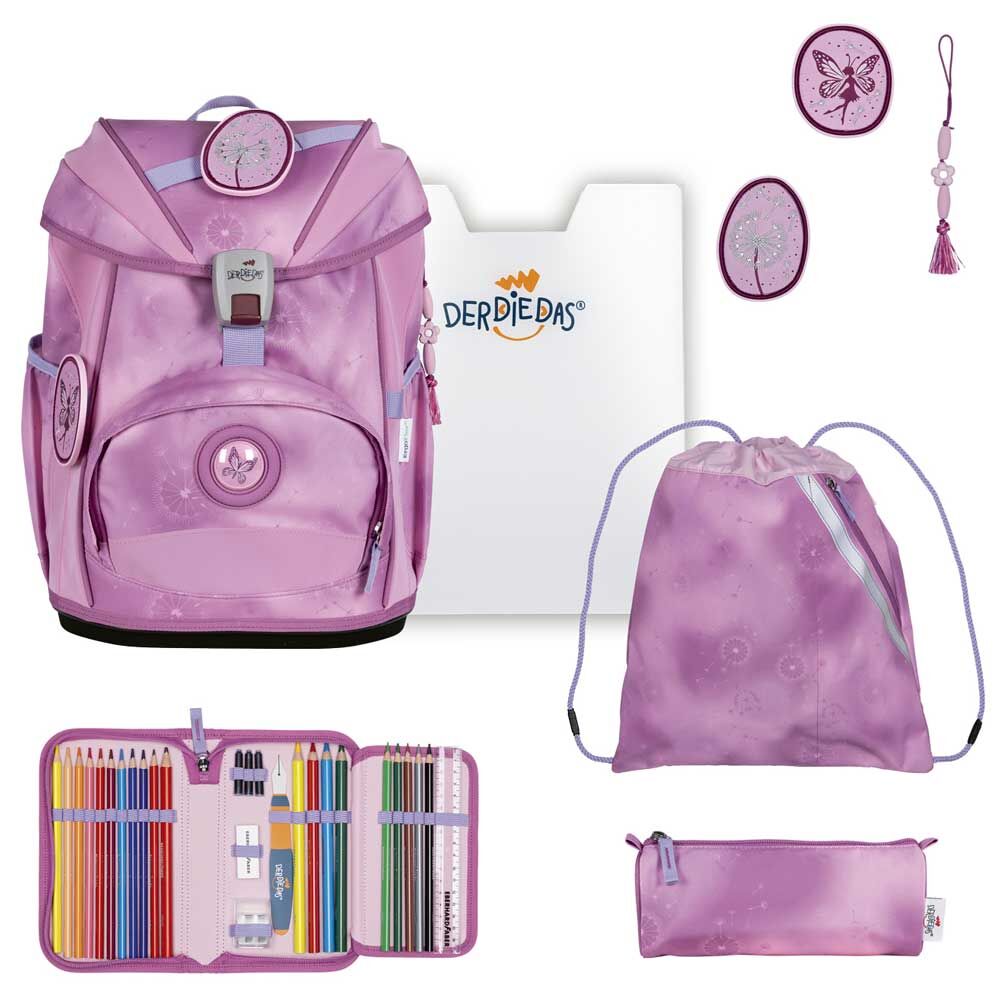 DerDieDas ErgoFlex Light Schulrucksack-Set 5tlg