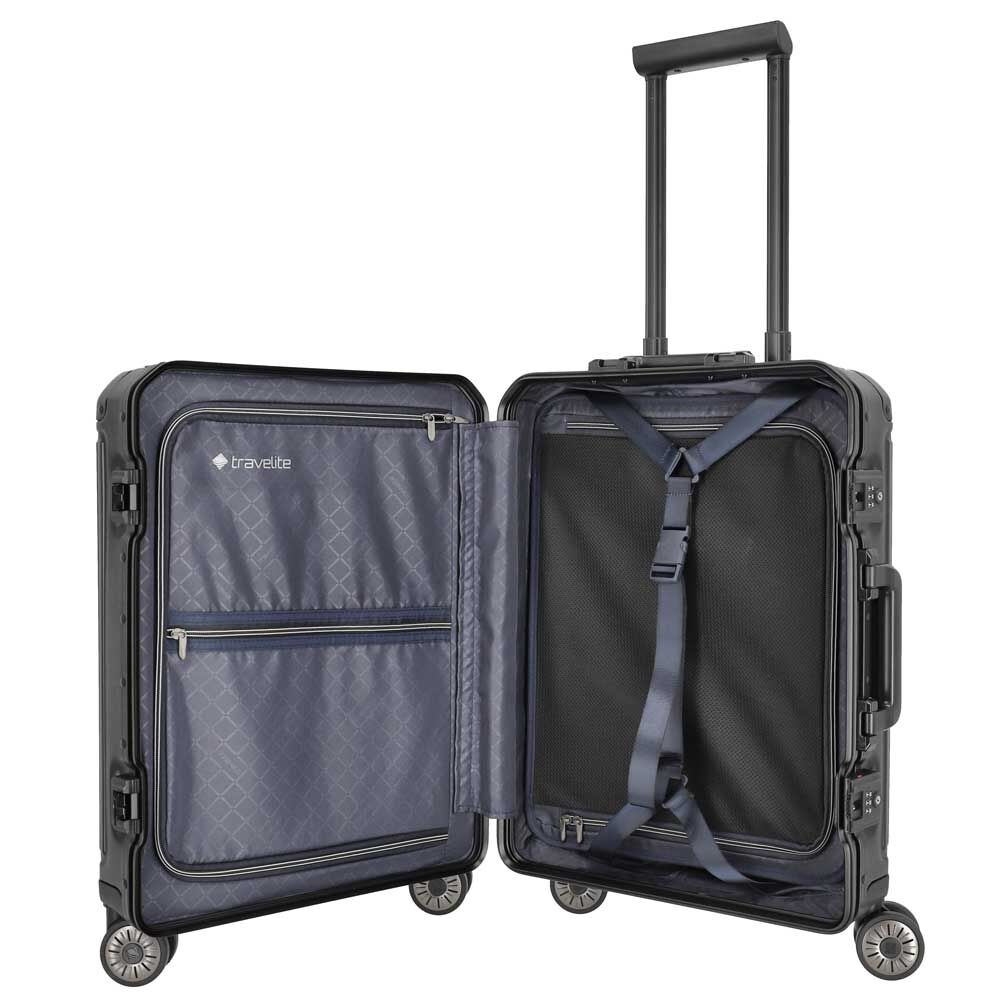 Travelite Next Trolley S 55 cm mit Vortasche