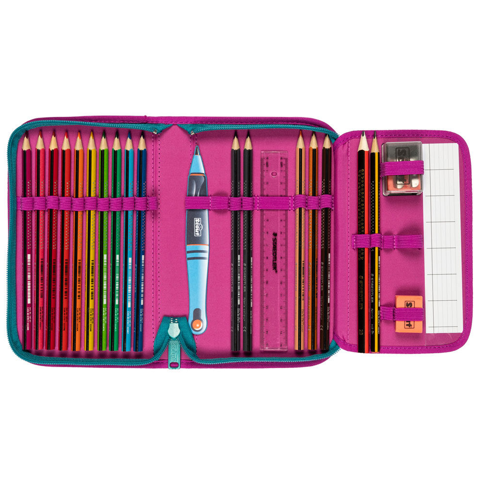 Scout Sunny II Schulranzen-Set 4tlg