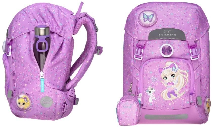 Beckmann Classic 22L Schulrucksack-Set 4tlg Magic Alva