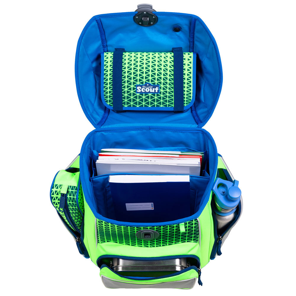 Scout Genius Schulranzen-Set 4tlg