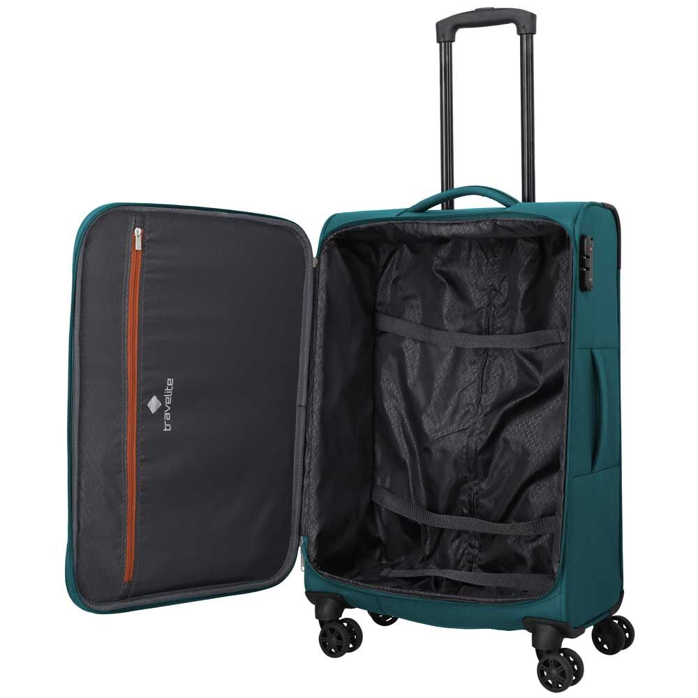 Travelite Priego 4-Rollen Trolley M 66 cm