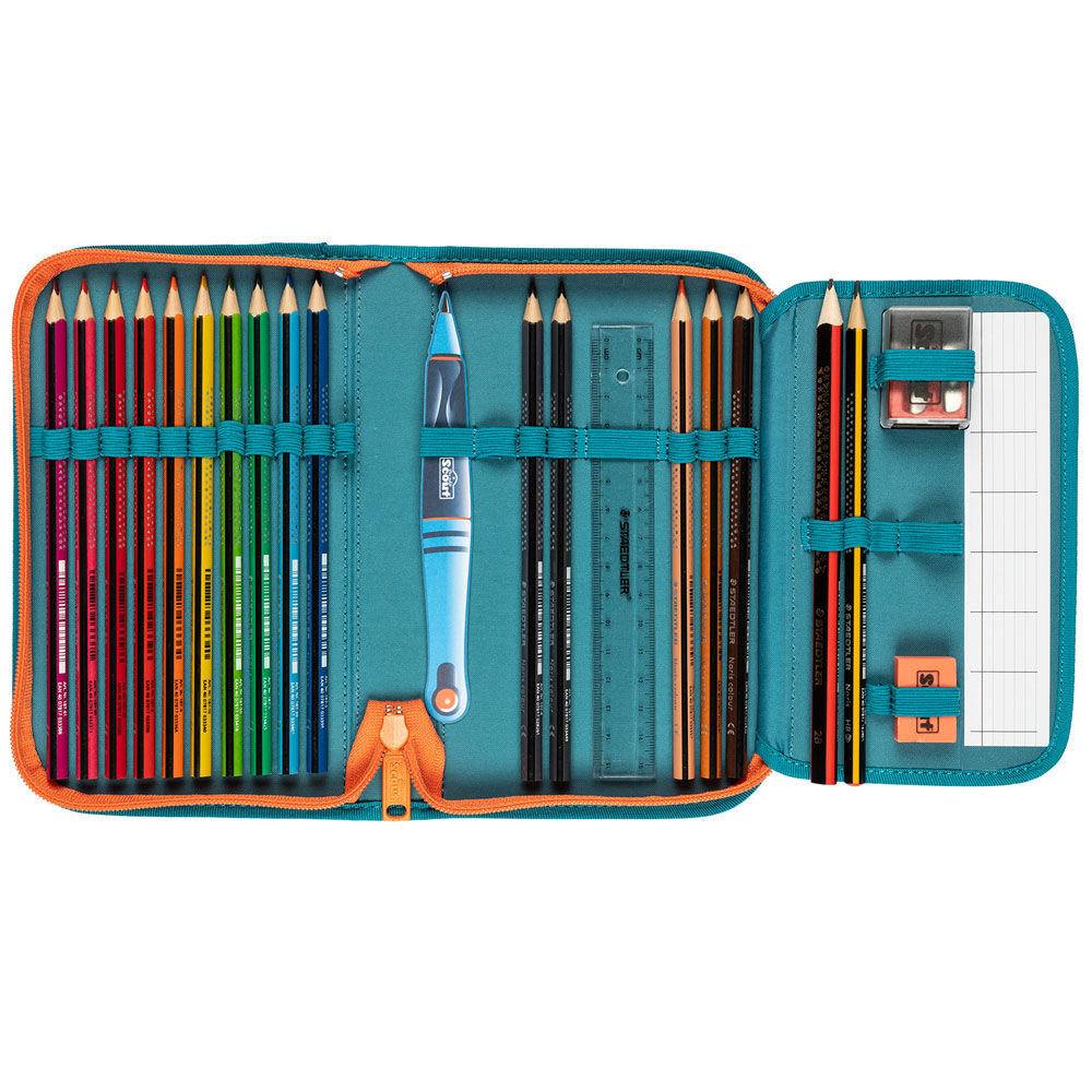 Scout Genius Schulranzen-Set 4tlg