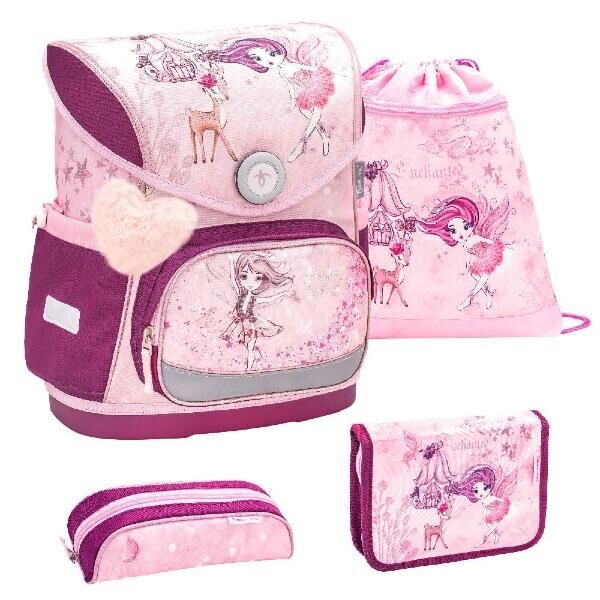 Belmil Compact Schulranzen-Set 4tlg Fairy Tale