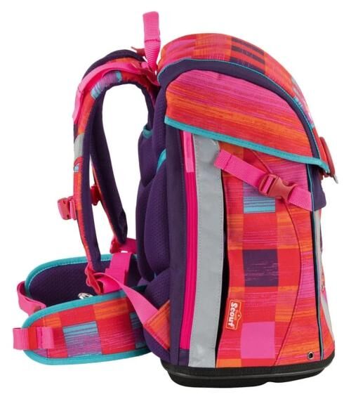 Scout Sunny Schulranzen-Set 4tlg Pink Rainbow