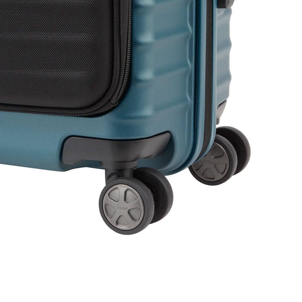 Titan Litron 4-Rollen Trolley S Vortasche 55 cm