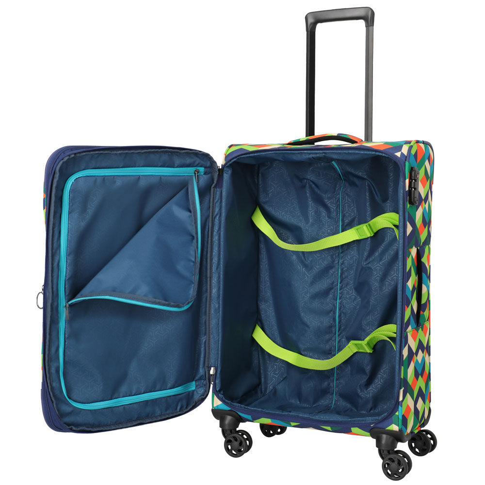 Travelite Campus 4-Rollen Trolley M 65 cm