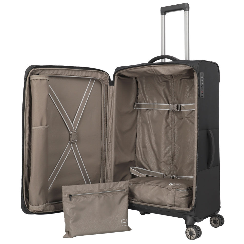 Travelite Crosslite 4-Rollen Trolley L 77 cm