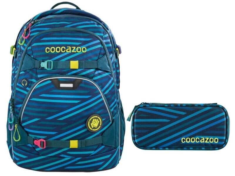 coocazoo ScaleRale Schulrucksack-Set 2tlg - Öko-Schulranzen