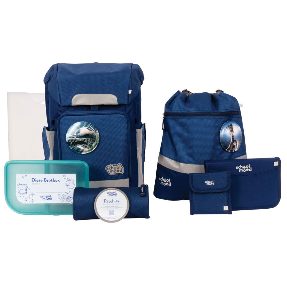 School-Mood Rebel Schulranzen-Set 8tlg School-Mood Rebel Schulranzen-Set 8tlg