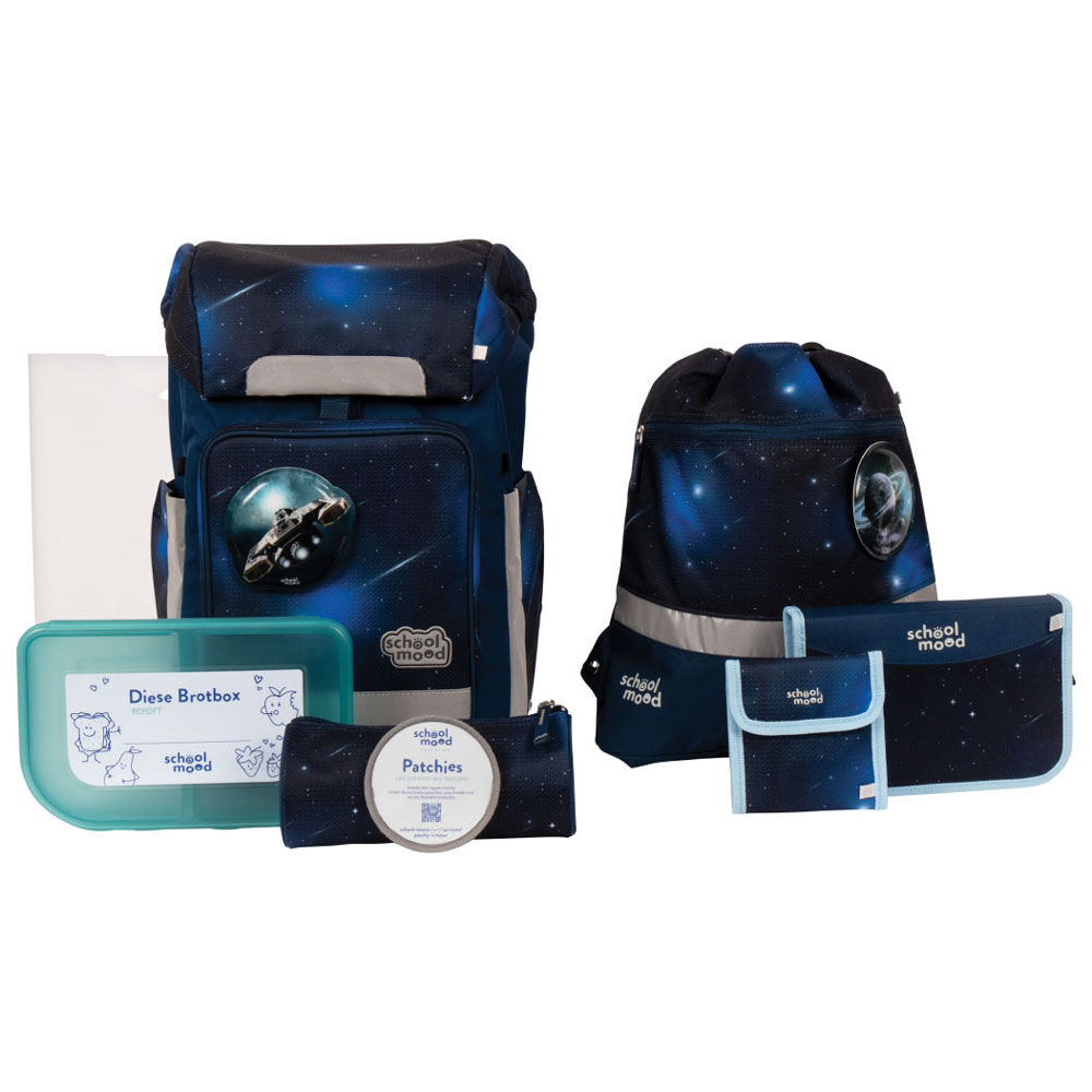 School-Mood Rebel Schulranzen-Set 8tlg School-Mood Rebel Schulranzen-Set 8tlg
