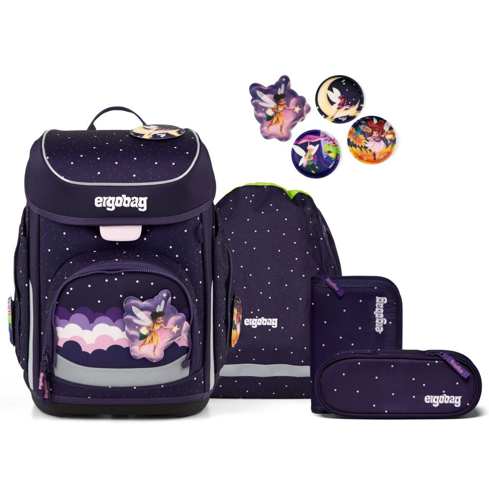 Ergobag Cubo Schulranzen-Set 5tlg Tasche, Rucksack