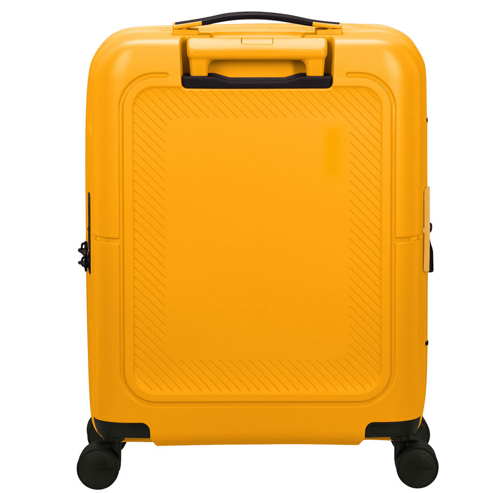 American tourister yellow trolley bag online