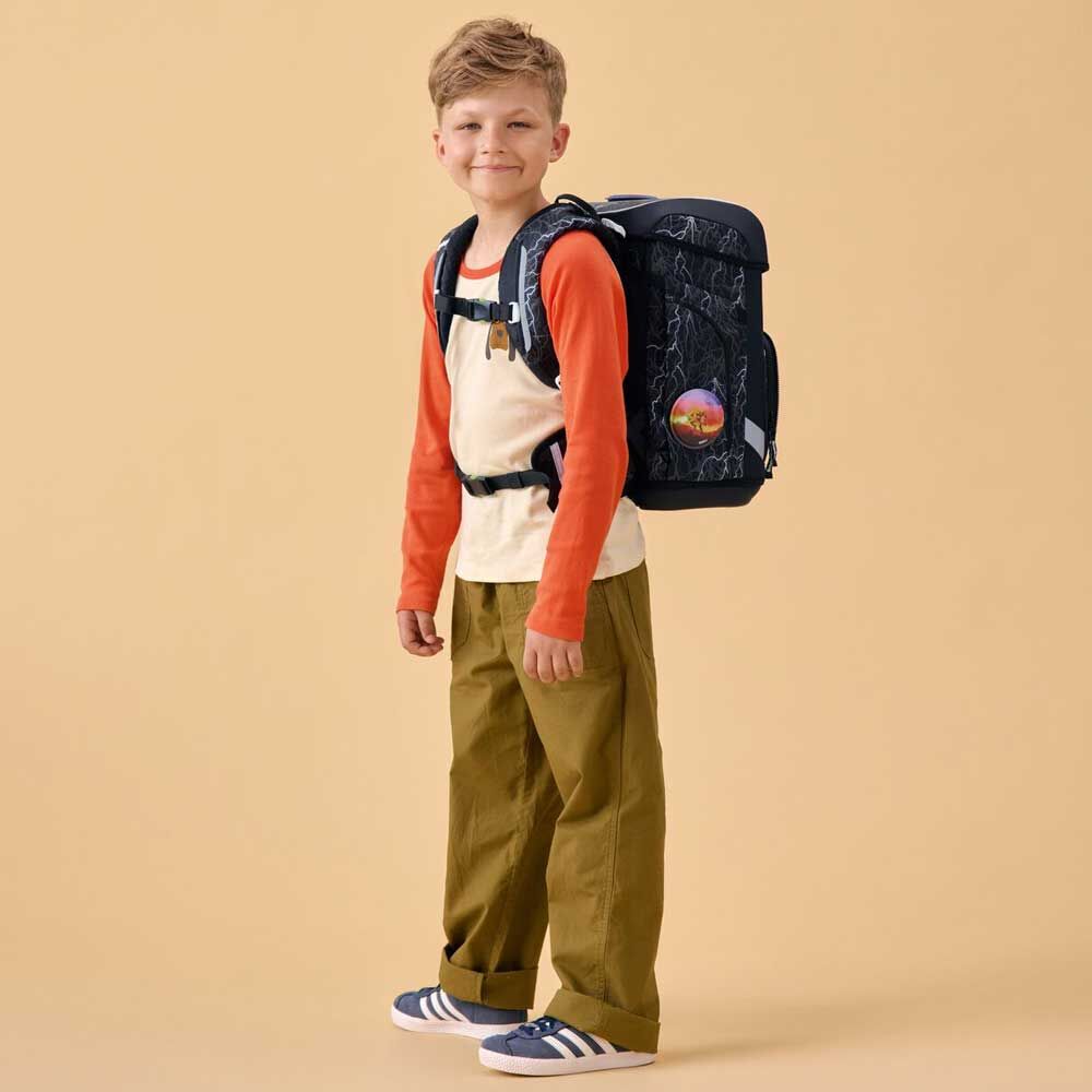 Ergobag Cubo Light Schulranzen-Set 5tlg Tasche, Rucksack, Junge, Kind, Person