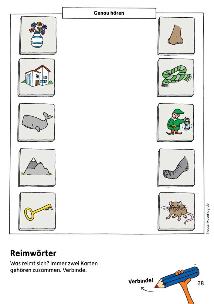 Hauschka Verlag 625 Vorschulblock - Fit zum Schuleintritt