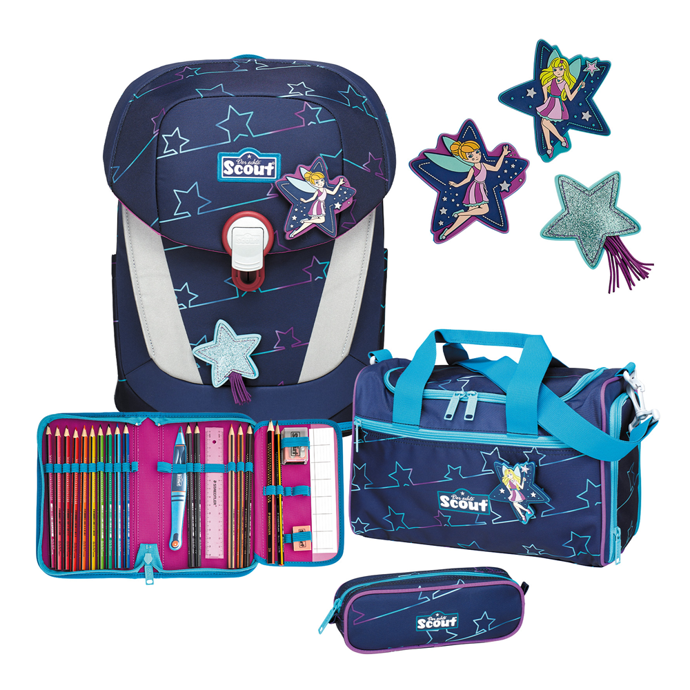 Scout Sunny II Schulranzen-Set 4tlg ST