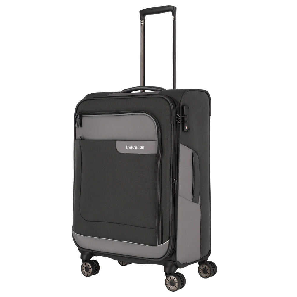 Travelite Viia 4-Rollen Trolley M 67 cm