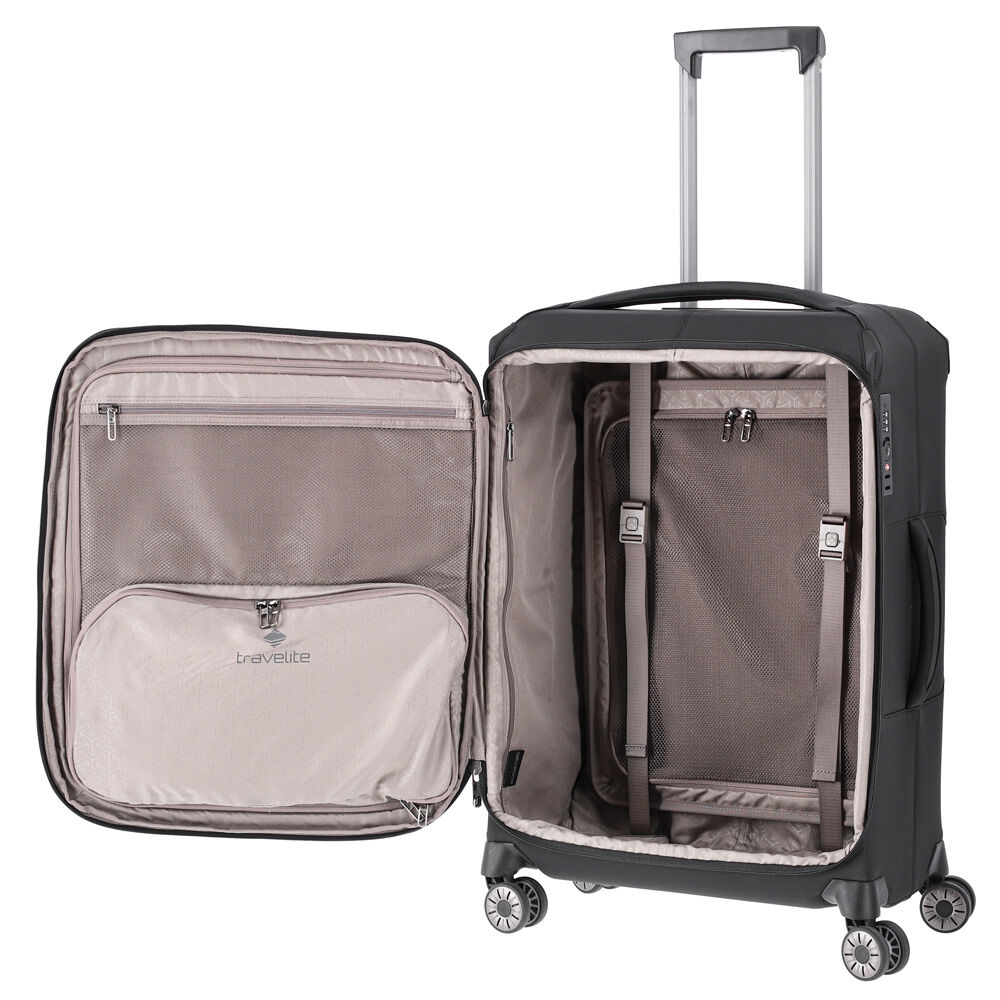 Travelite Priima 4-Rollen Trolley M 68 cm