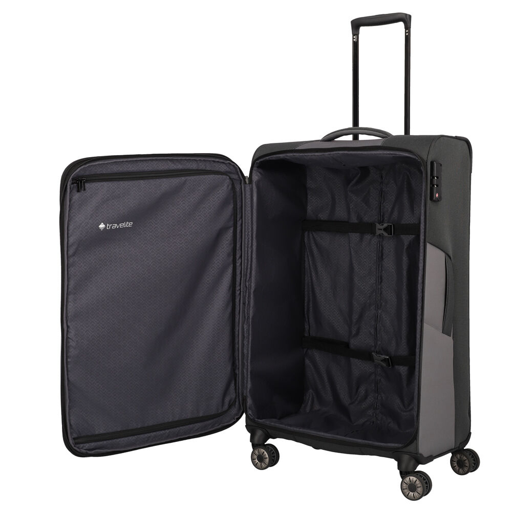 Travelite Viia 4-Rollen Trolley L 77 cm