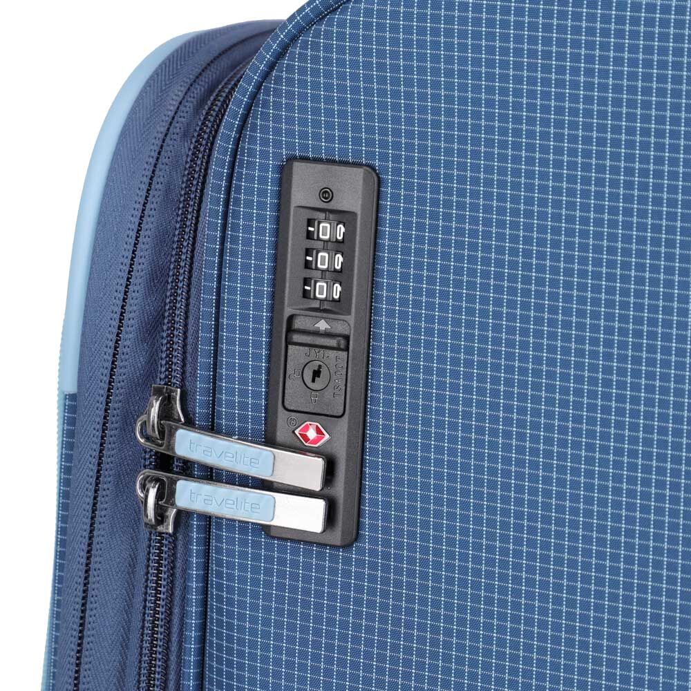 Travelite Corsiica 4-Rollen Trolley L 77 cm