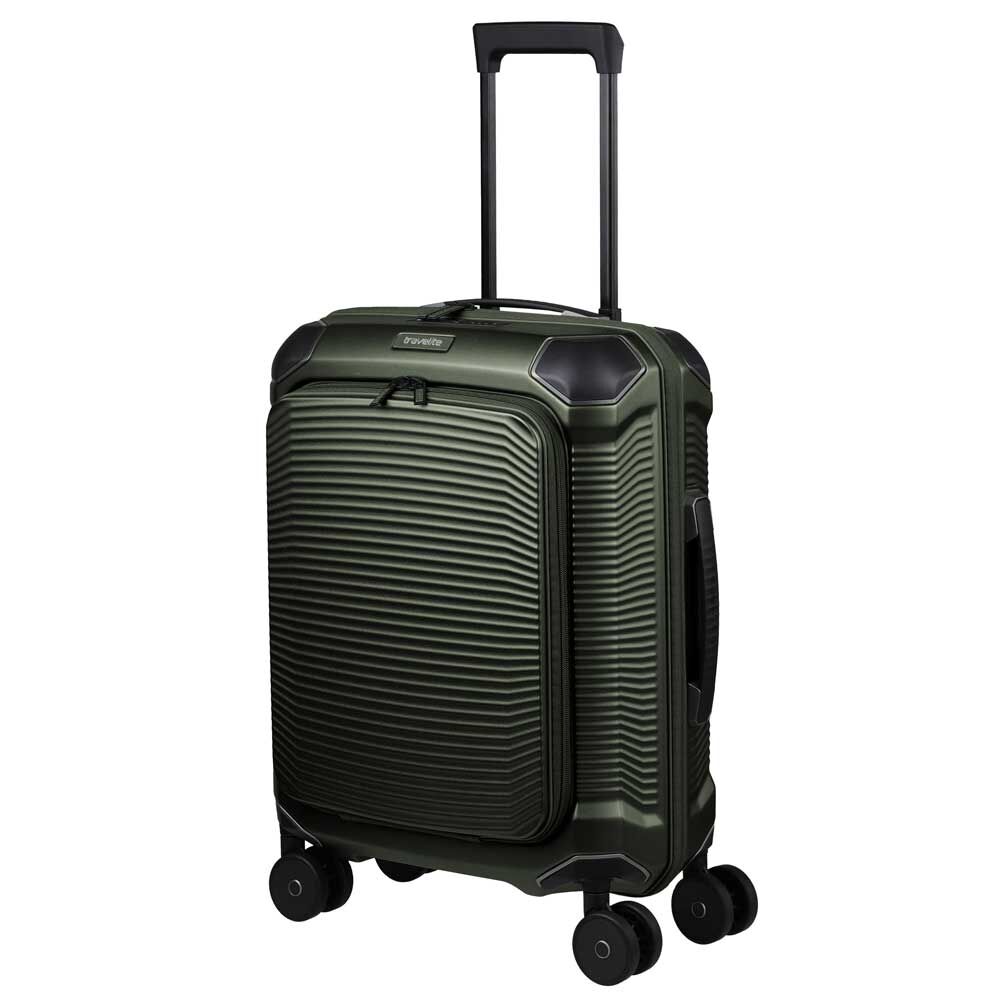 Travelite Millennium 4-Rollen Trolley S Front Pocket 55 cm Travelite Millennium 4-Rollen Trolley S Front Pocket 55 cm
