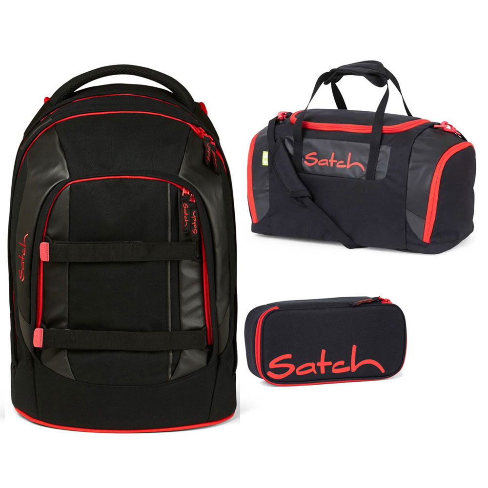 Satch Pack Schulrucksack-Set 3tlg