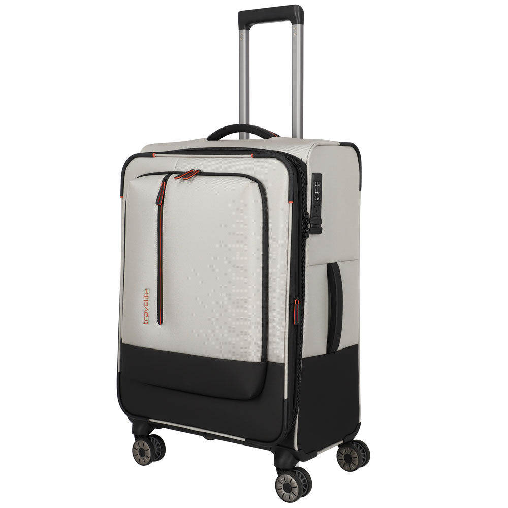 Travelite Crosslite 4-Rollen Trolley M 66 cm