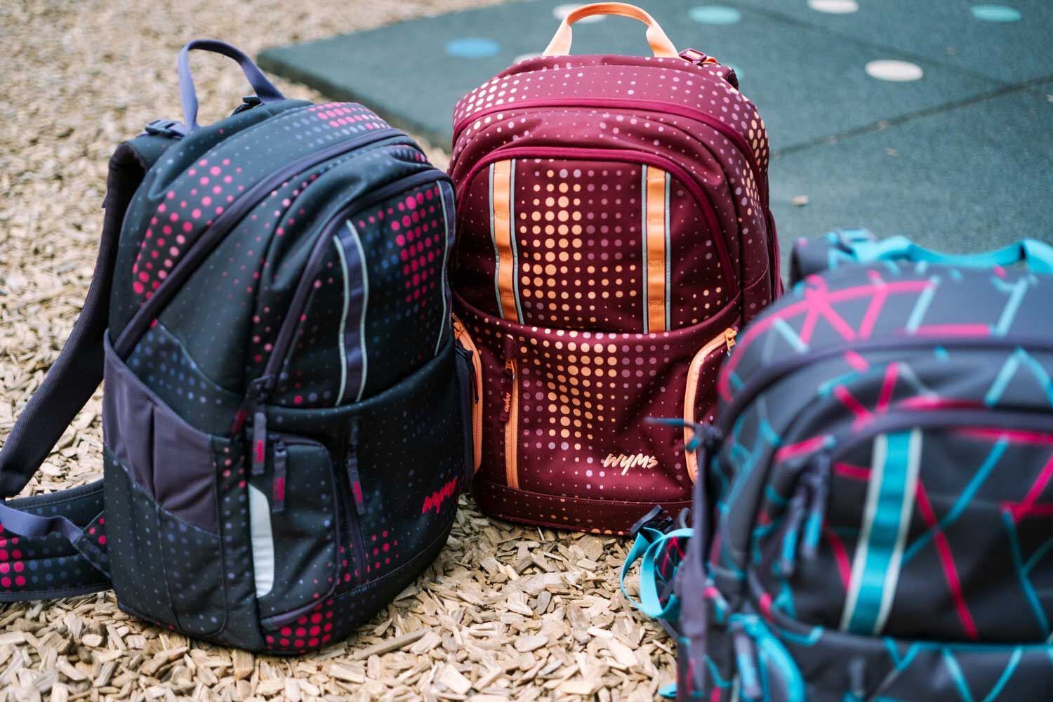Innenaufteilung des Wyms One Schulrucksacks mit Laptopfach