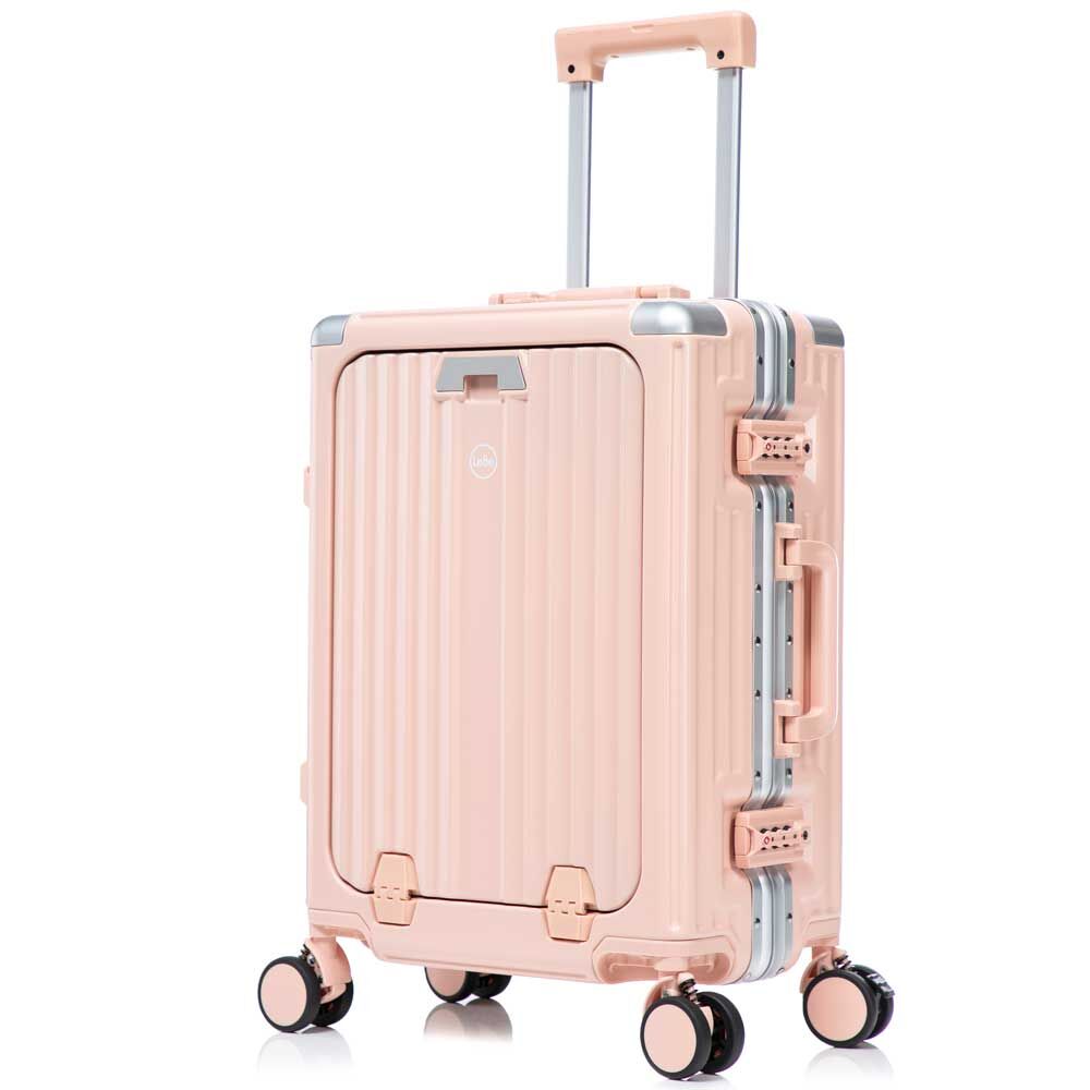 LeBe JetPro 4-Rollen Trolley S mit Vortasche 57 cm