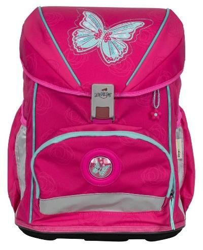 DerDieDas ErgoFlex Superlight Schulrucksack-Set 5tlg Mariposa