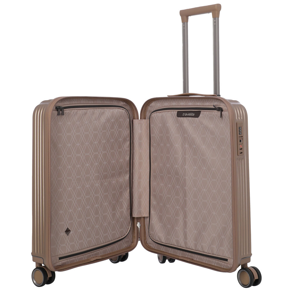 Travelite Paros 4-Rollen Trolley S 55 cm