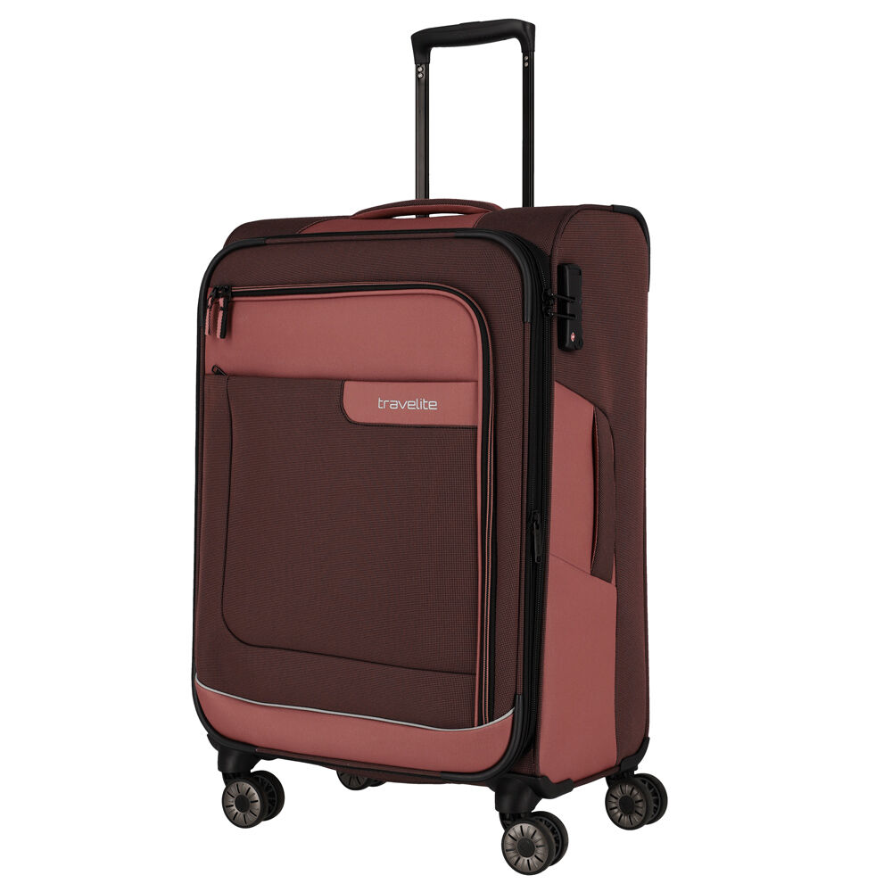 Travelite Viia 4-Rollen Trolley M 67 cm