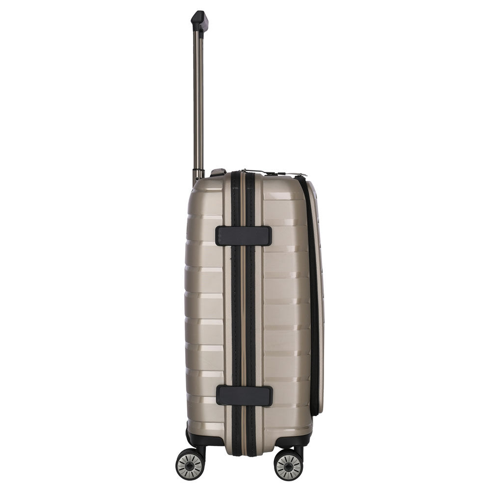 Travelite Air Base 4-Rollen Trolley S mit Vortasche 55 cm