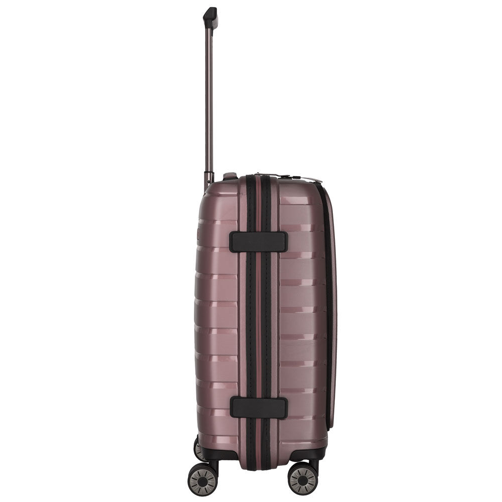 Travelite Air Base 4-Rollen Trolley S mit Vortasche 55 cm